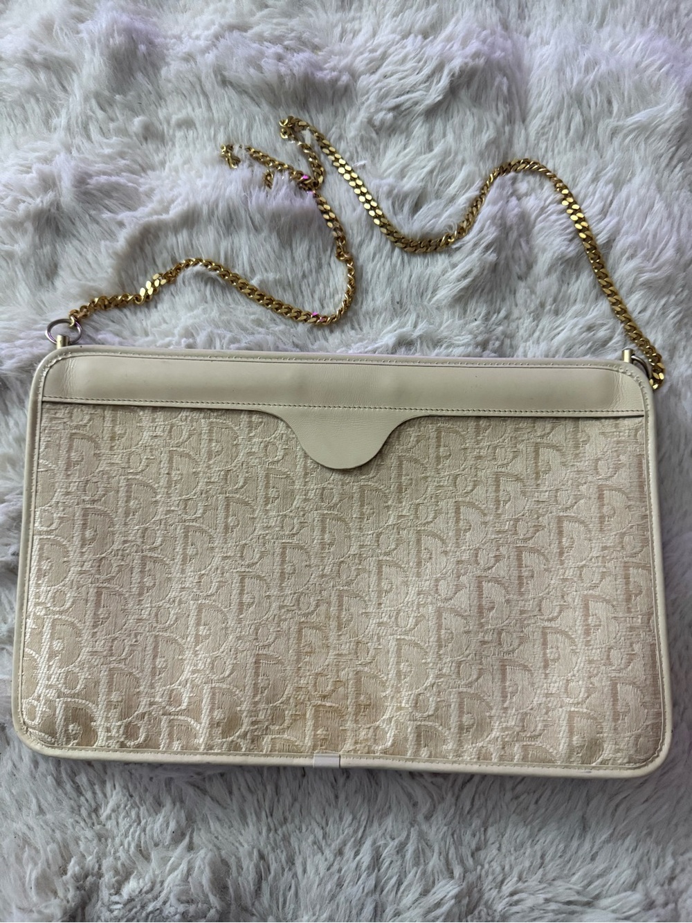 Authentic Vintage cream Christian Dior